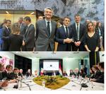 Eleni Diamanti took part in the state visit of President Macron to The Netherlands